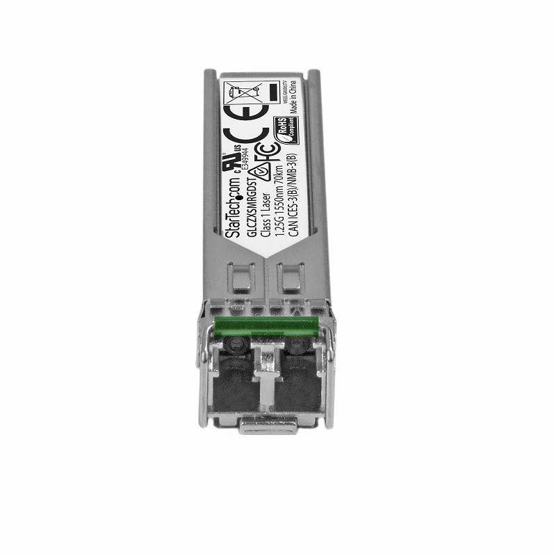 StarTech GLCZXSMRGDST 1GbE Single Mode Fiber SMF Optic Transceiver